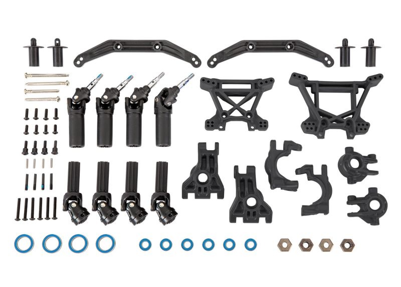 6686852dde3024fd0e639a7d711e7c9b Set de suspensie complet extrem de rezistent, negru - imagine 1