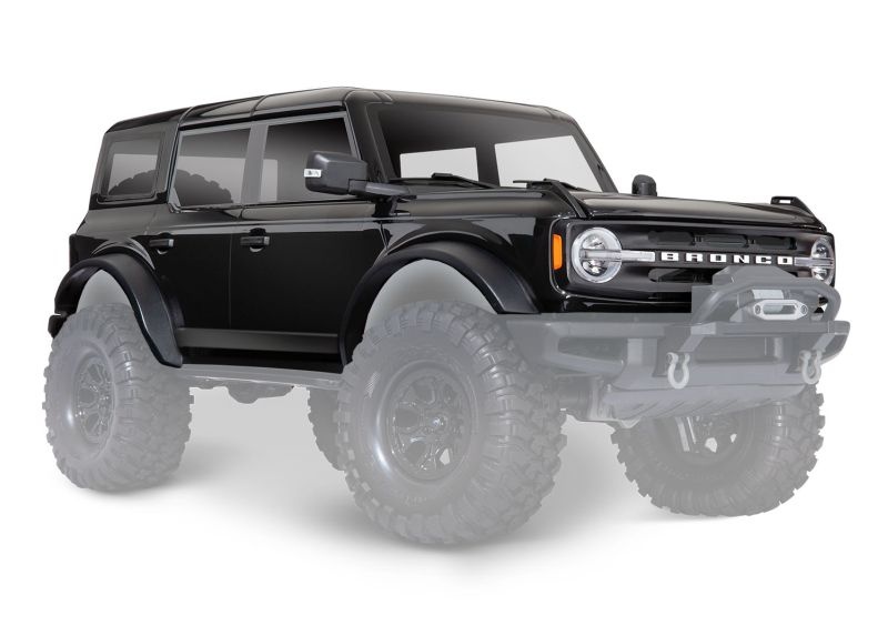 7d61249c8186c5919a50f8e258cb6306 Caroserie 2021 Ford Bronco neagră cu piese suplimentare - imagine 1